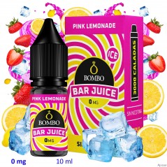 10ml 0 mg. Pink Lemonade Ice Sales de nicotina Bar Juice by Bombo