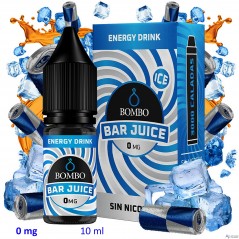 10ml 0 mg. Energy Drink Ice Sales de nicotina Bar Juice by Bombo