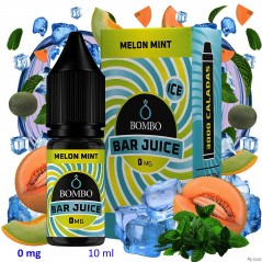 10ml 0 mg. Melon Mint Ice Sales de nicotina Bar Juice by Bombo