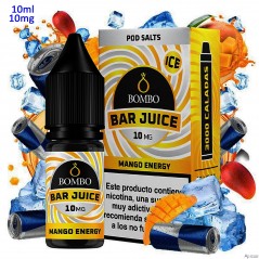 10ml 10 mg. Mango Energy Ice Sales de nicotina Bar Juice by Bombo