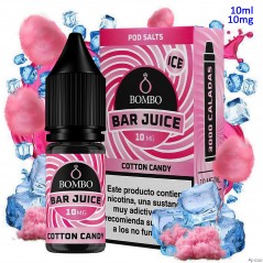 10ml 10 mg. Cotton Candy Ice Sales de nicotina Bar Juice by Bombo