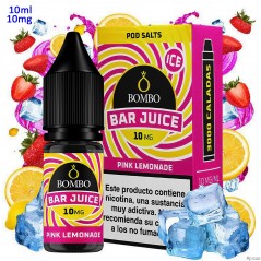 10ml 10 mg. Pink Lemonade Ice Sales de nicotina Bar Juice by Bombo