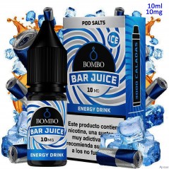 10ml 10 mg. Energy Drink Ice Sales de nicotina Bar Juice by Bombo