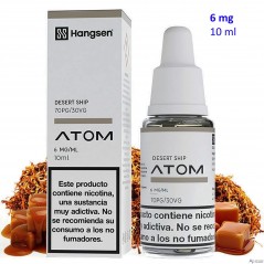 e-liquid Desert Ship 6 mg. Hangsen Atom envase con 10 ml.