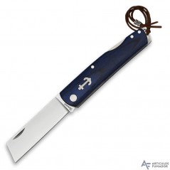 7,5  cm.  Navaja  Albainox  marinera  con  mango  stamina  azul