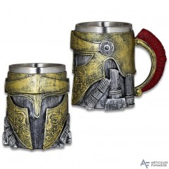 12,5  cm.  Taza  ornamentación  resina  Tole10