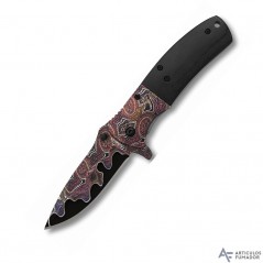 8,5  cm.  Navaja  Albainox  damasco  3D