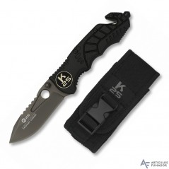 8,5  cm.  hoja  Navaja  Albainox  black  coated  K25