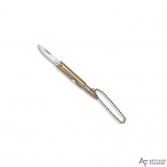 4,4  cm.  hoja  Navaja  Albainox  bala  con  colgante