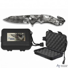 8,5  cm  hoja  Navaja  ALBAINOX  Phyton  Camo  c/caja  ABS