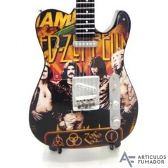 Guitarra decorativa en miniatura réplica 70´s