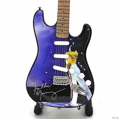 Guitarra decorativa en miniatura réplica Queen