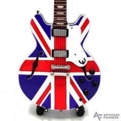 Guitarra decorativa en miniatura réplica Oasis - Noel Gallagher