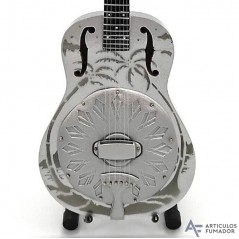 Guitarra decorativa en miniatura réplica Dire Straits - Mark Knopfler