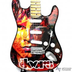 Guitarra decorativa en miniatura The Doors