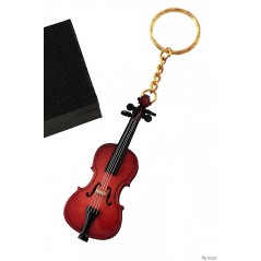 Llavero Violín en madera