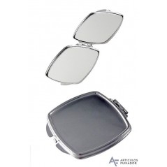 Espejo angular de bolsillo en metal