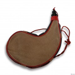 Bota curva de serraje para 1 litro de vino