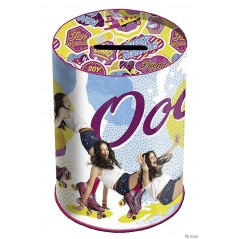 Hucha  cubilete  de  metal  Soy  Luna