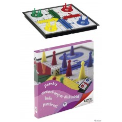 Parchís magnético mediano