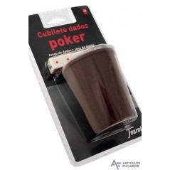 Fournier Blister con cubilete y dados de póker