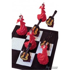 Juego 3 en raya Bailaora