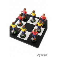 Juego 3 en raya España-Brasil