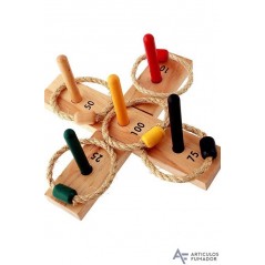 Juego de madera Aros