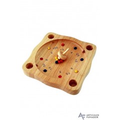 Juego de madera Ruleta loca