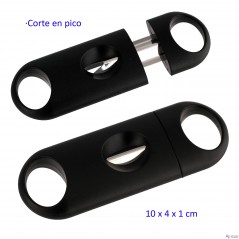 Cortapuros acrílico negro