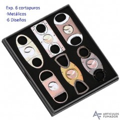 Caja con 6 Cortapuros diseños surtidos