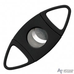 Cortapuros acrílico negro elipse 20mm