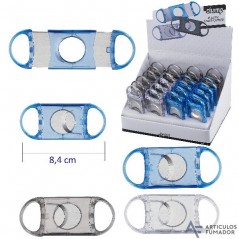 Expositor con 24 cortapuros de plástico Champ