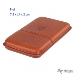 Purera 4/C Piel Habana 4 Puros