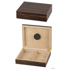 Humidor acabado nogal con divisor y humidificador