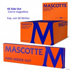 Papel de liar Mascotte KS Inside Out Magnético Expositor con 50 libritos