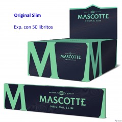 Papel de liar Mascotte Original Slim Expositor con 50 libritos