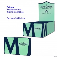 Papel de liar Mascotte Original doble ventana Magnético Expositor con...