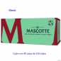 250  tubos  Classic  Mascotte  filtro  celulosa  Cajón  con  40  cajas