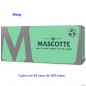 200  tubos  Xlong  Mascotte  filtro  celulosa  Cajón  con  50  cajas