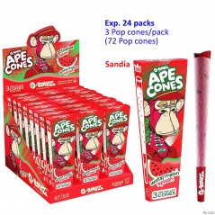 G-Rollz Pre-rolled Ape Cones Watermelon Splash Exp. 24 packs con 3...