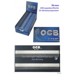 OCB Doble Blue Expositor 25 libritos de 100 hojas