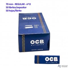 OCB Ultimate Regular nº 8 70 mm Exp. con 50 libritos