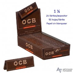 OCB Virgin 1 1/4 Expositor con 25 libritos