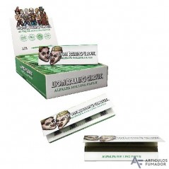 Lion Rolling Circus papel Alfalfa Regular 1.1/4 Exp. 25 libritos de 50...