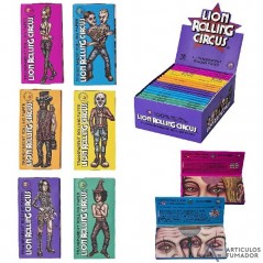 Lion Rolling Circus papel transparente Regular 1.1/4 Exp. 18 libritos...