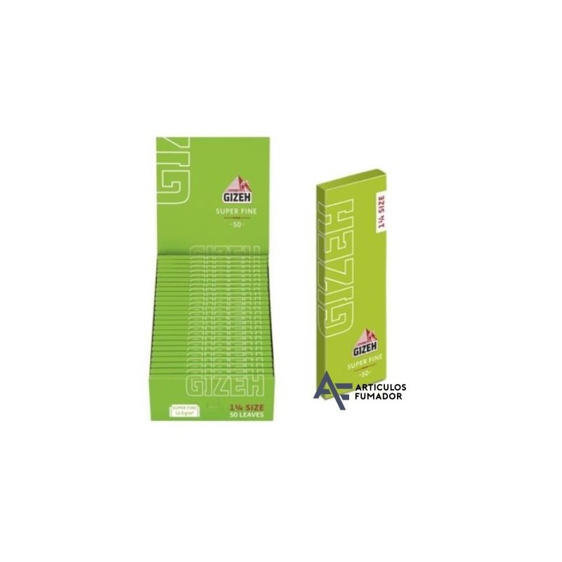 Papel fumar Gizeh Verde 50 hojas