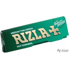 Lote 80 libritos Rizla  Papel  de  Liar  Expositor  Green con  50  hojas  nº  8