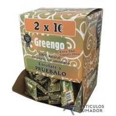 LOTE DE 64 PAPELES GREENGO NATURAL 70 mm