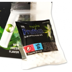 PACK DE 5 BOLSAS FILTROS FRUTTA CAPSULA MOJITO-MENTA 6MM (100 UDS)